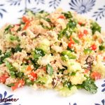 Tabulé con atún. Una ensalada lista en  minutos