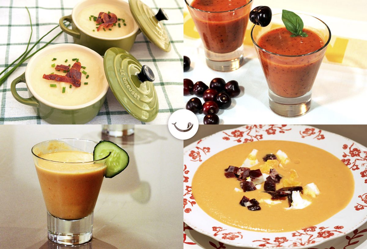 Las mejores recetas de gazpacho, salmorejo y sopas frías para disfrutar del verano