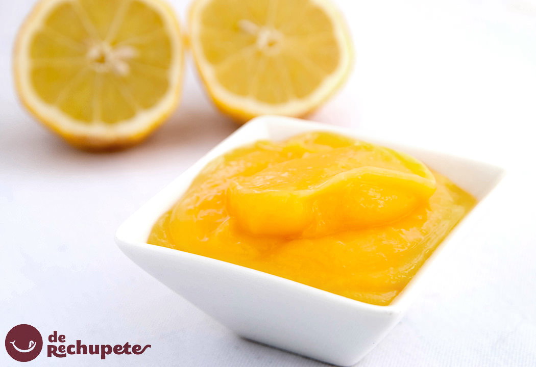 Crema de limón casera. Receta del auténtico Lemon Curd inglés