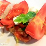 Ensalada de tomate y mozzarella