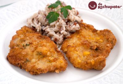 Filetes empanados crujientes