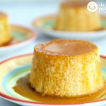 Flan de queso casero