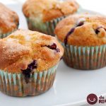 Muffins de arándanos
