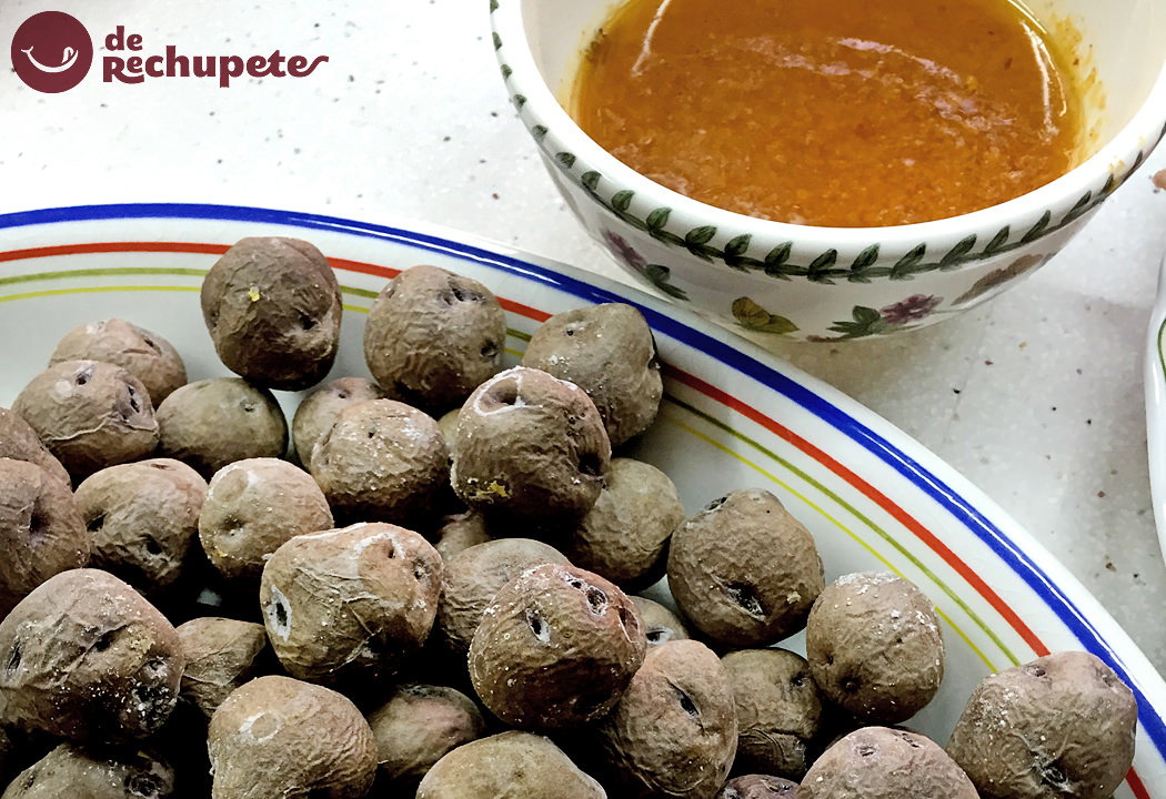 Papas arrugás con mojo picón