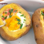 Patatas asadas rellenas