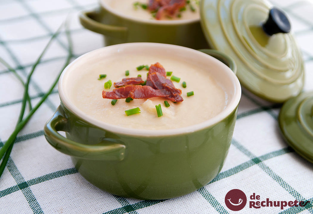vichyssoise crema fría de puerros