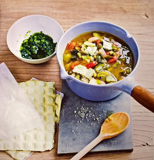 sopas minestrone