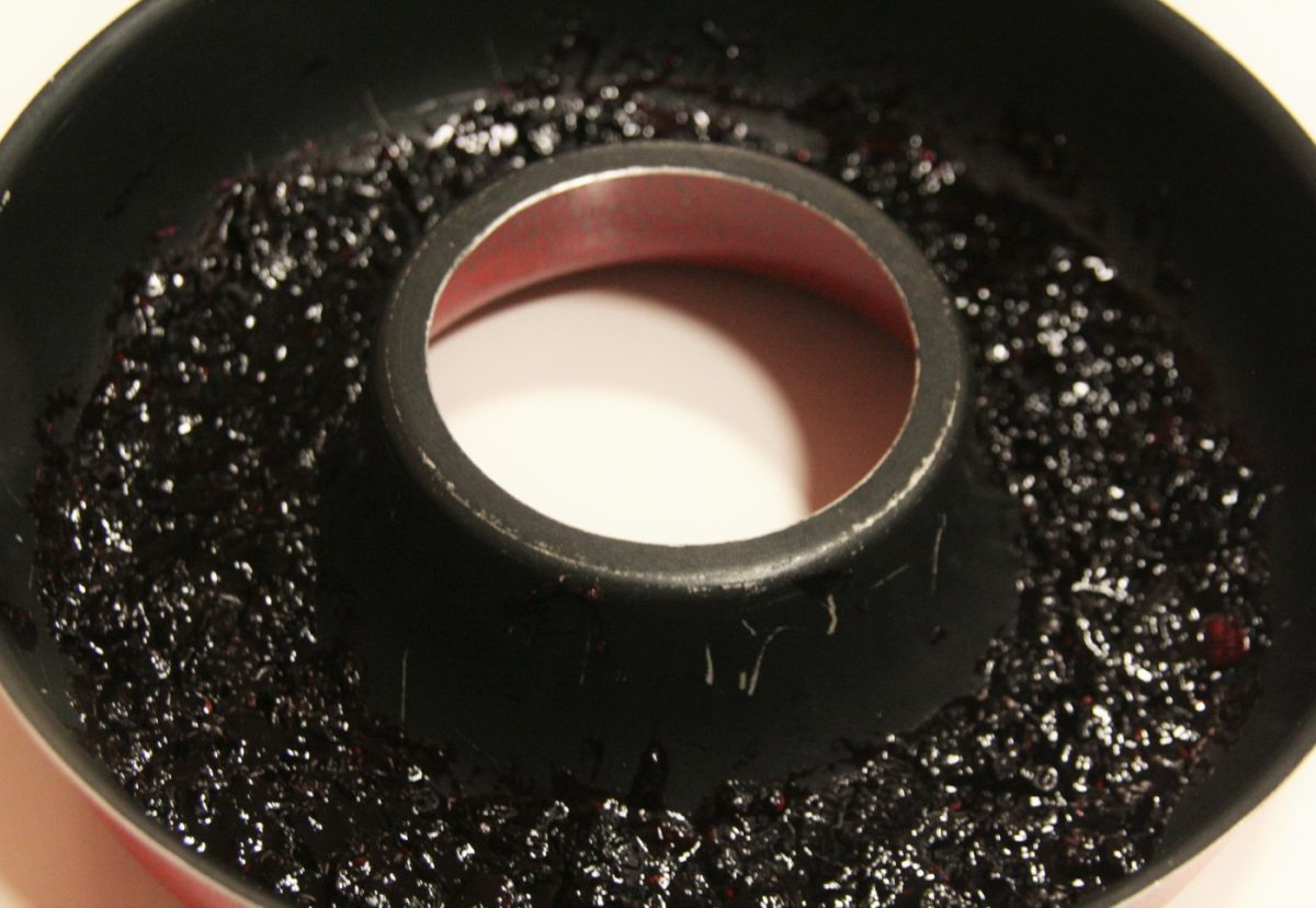Pudin de queso con frutos rojos