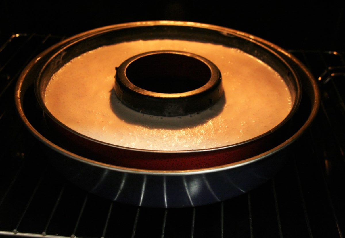 Pudin de queso con frutos rojos