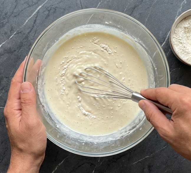 Milhojas de filloas caramelizadas con crema catalana