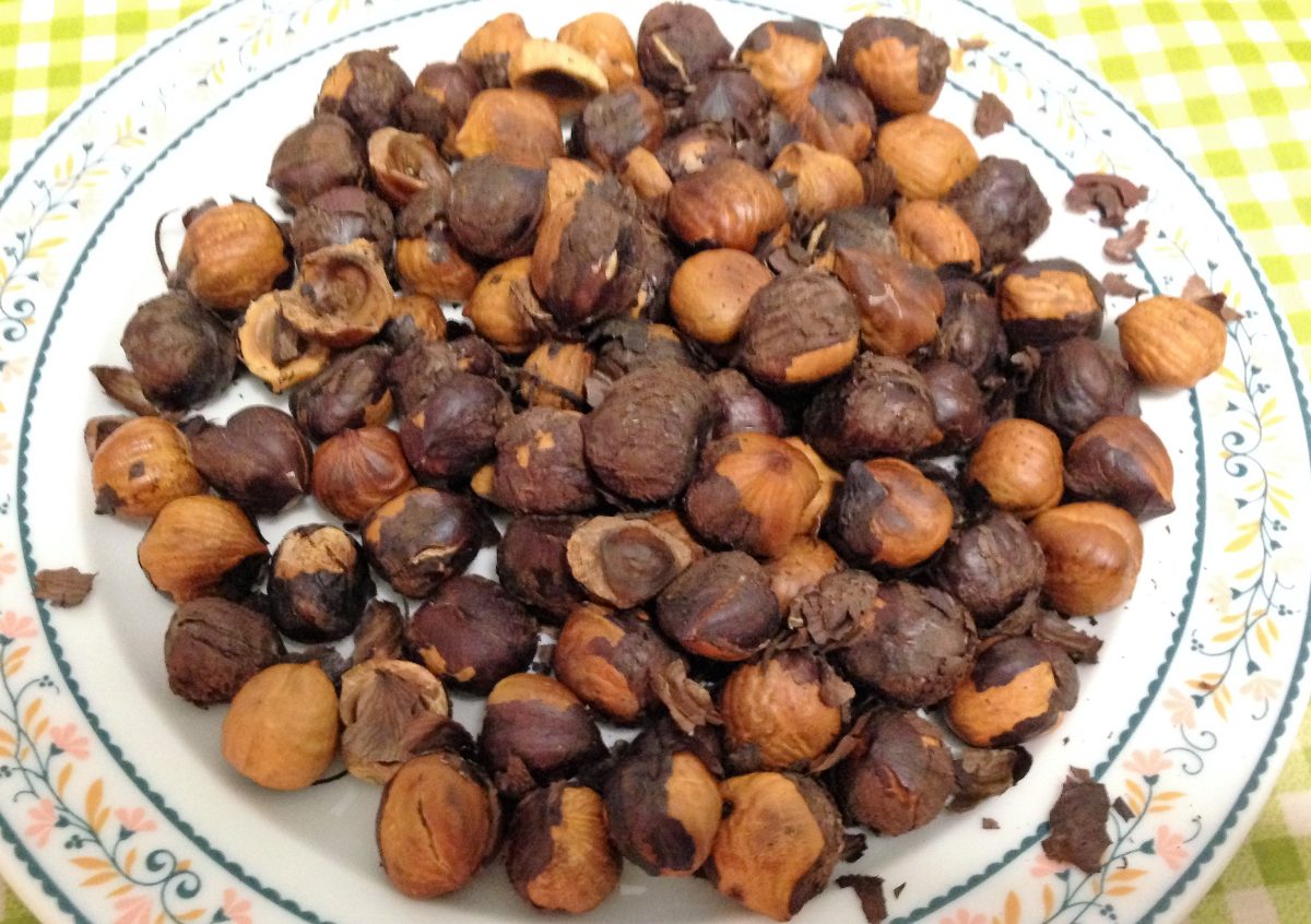 Bizcocho casero de avellanas