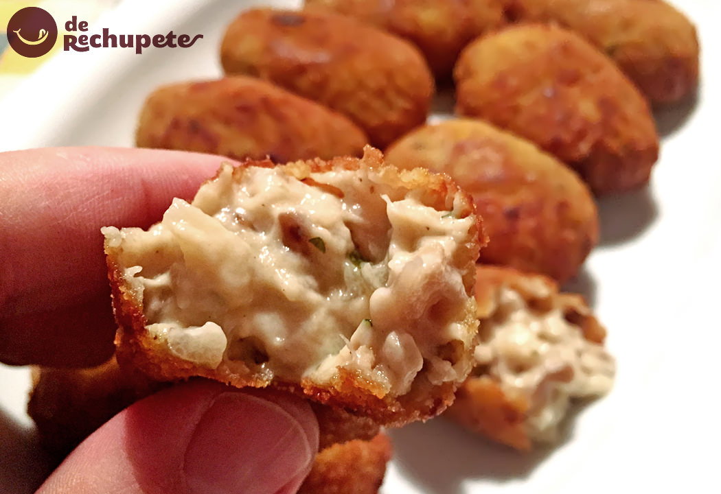 croquetas con boletus