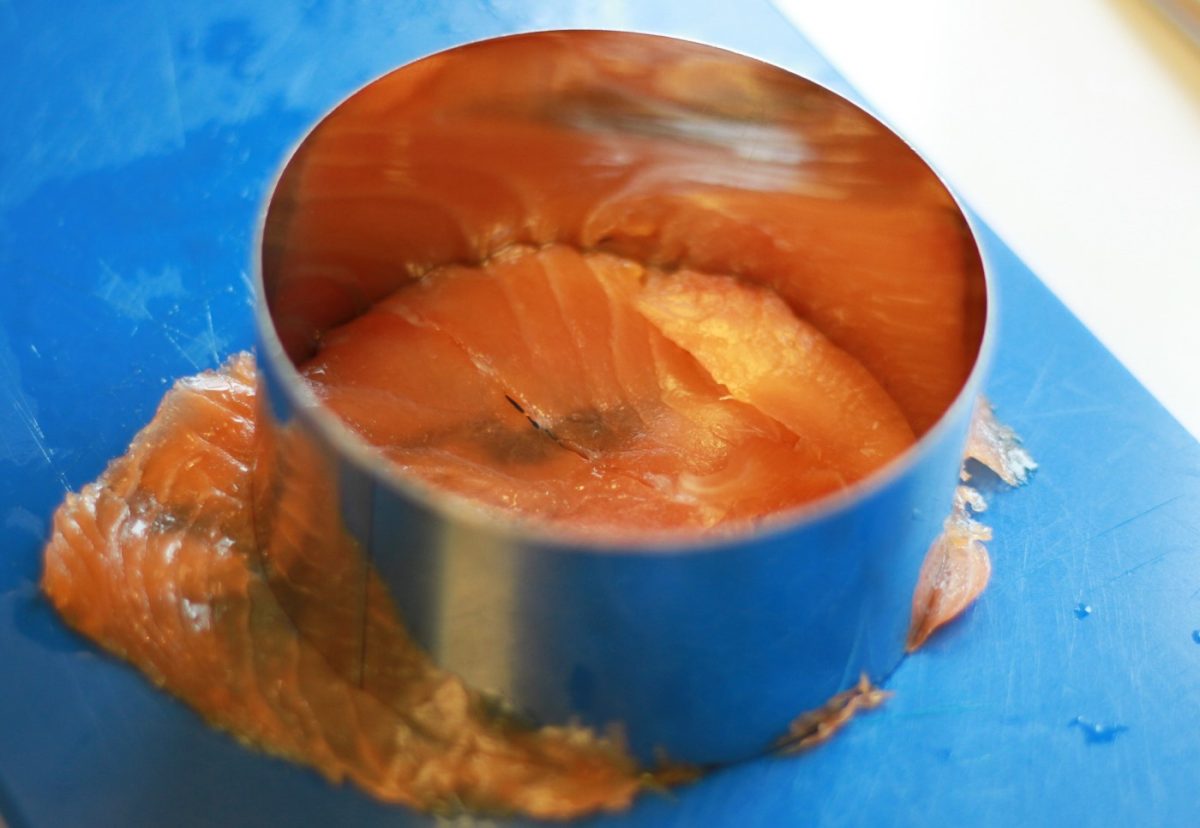 Ensaladilla de salmón ahumado
