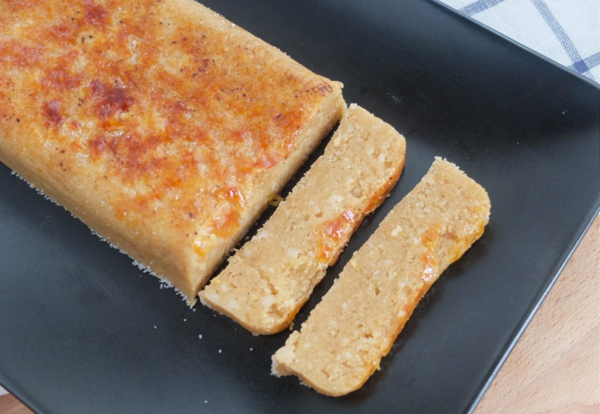 Turrón casero de yema