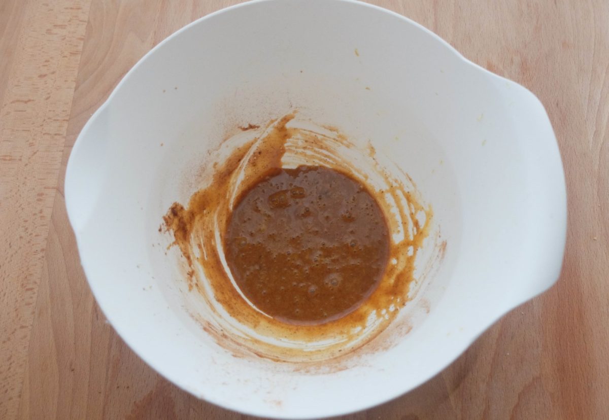 Turrón casero de yema