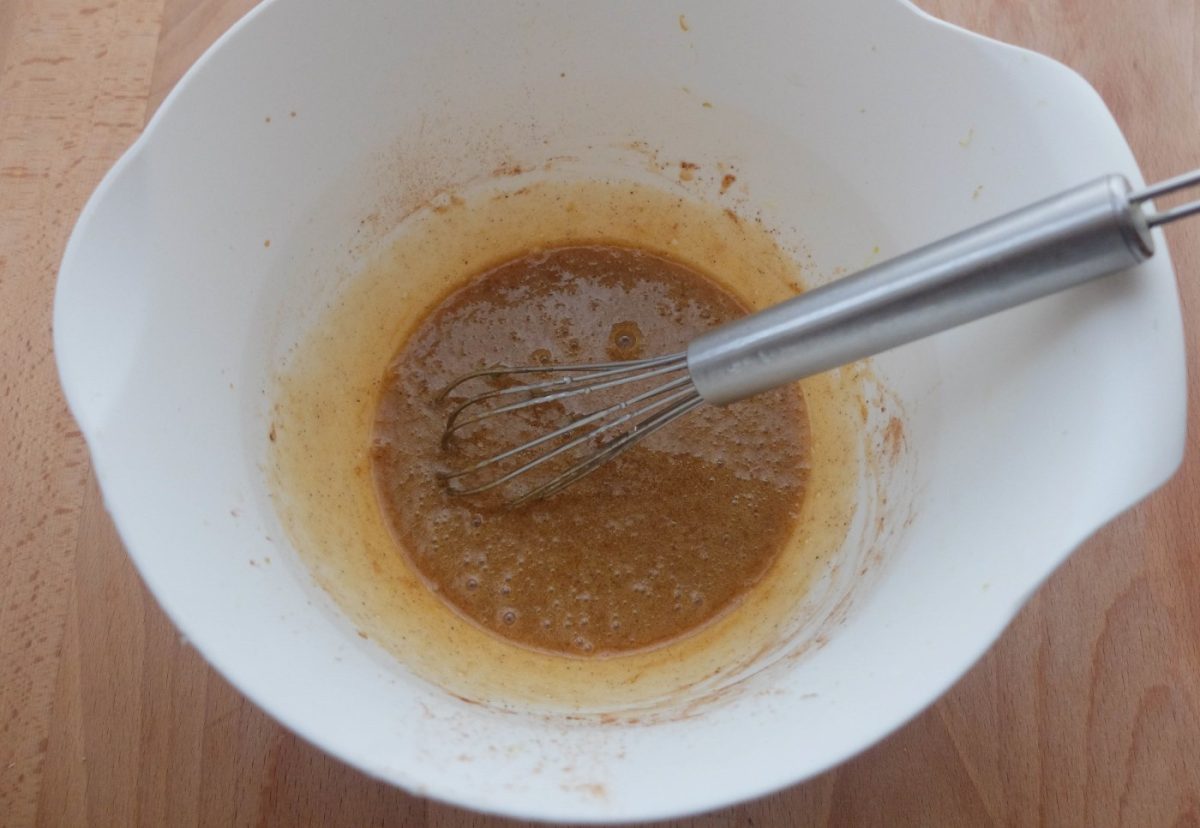 Turrón casero de yema