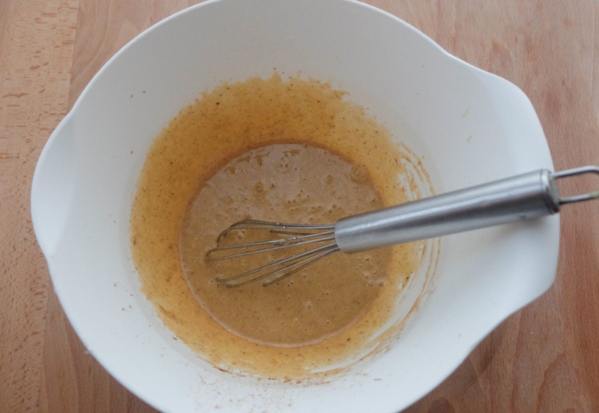 Turrón casero de yema