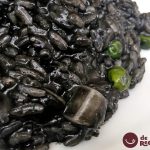Risotto negro con sepia paso a paso
