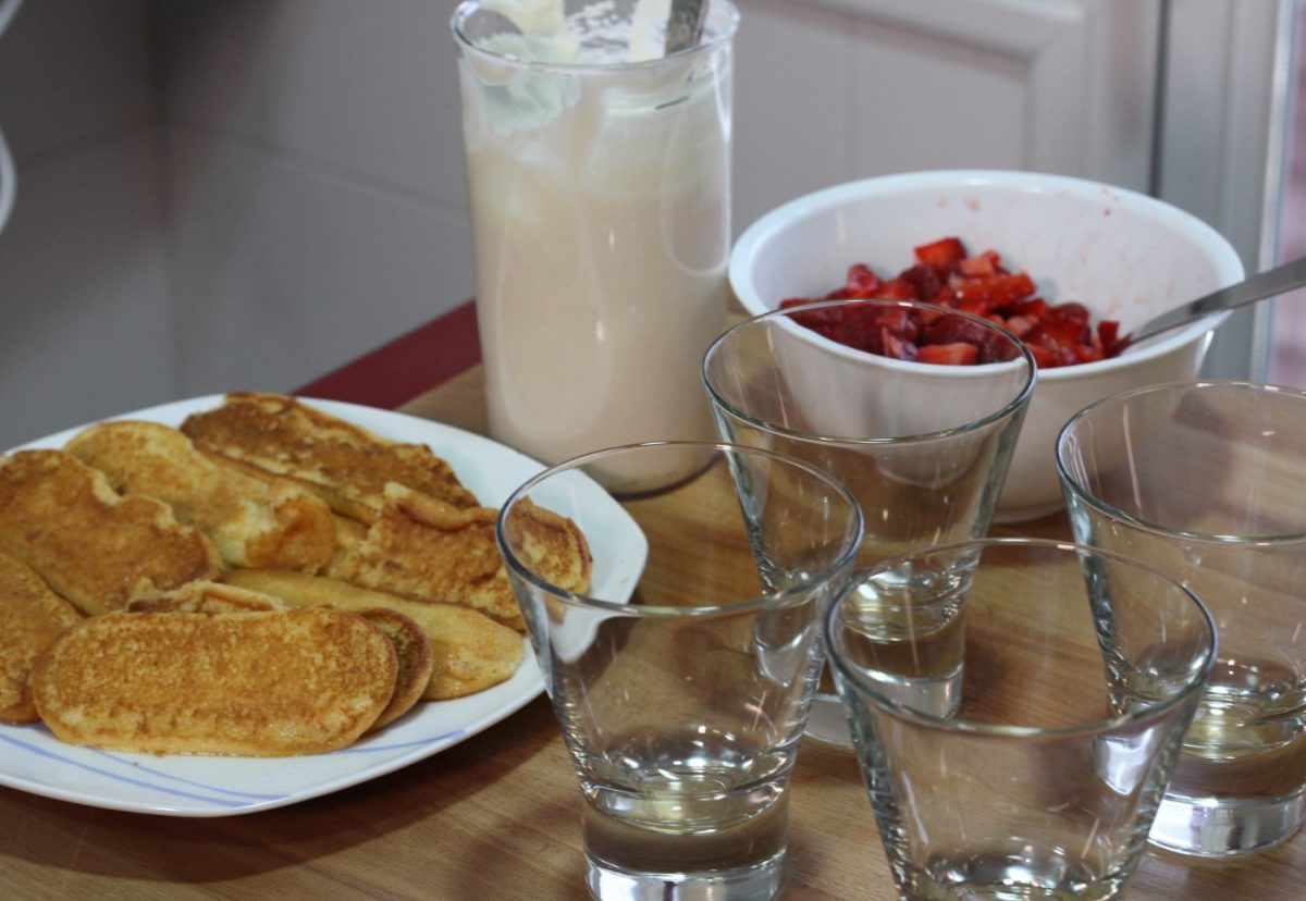 Tiramisú de fresas