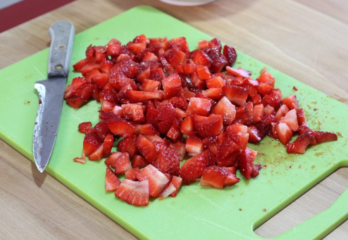 Tiramisú de fresas