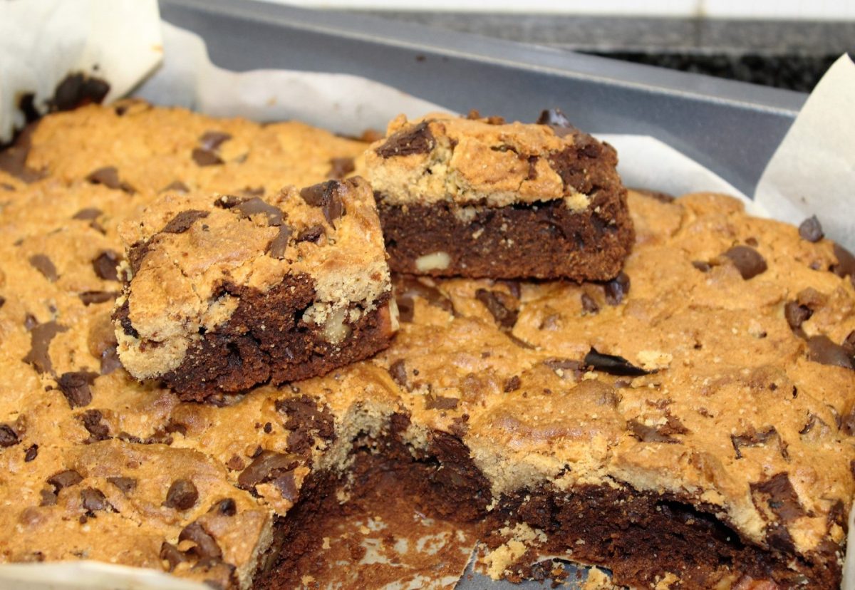 Brookies de chocolate