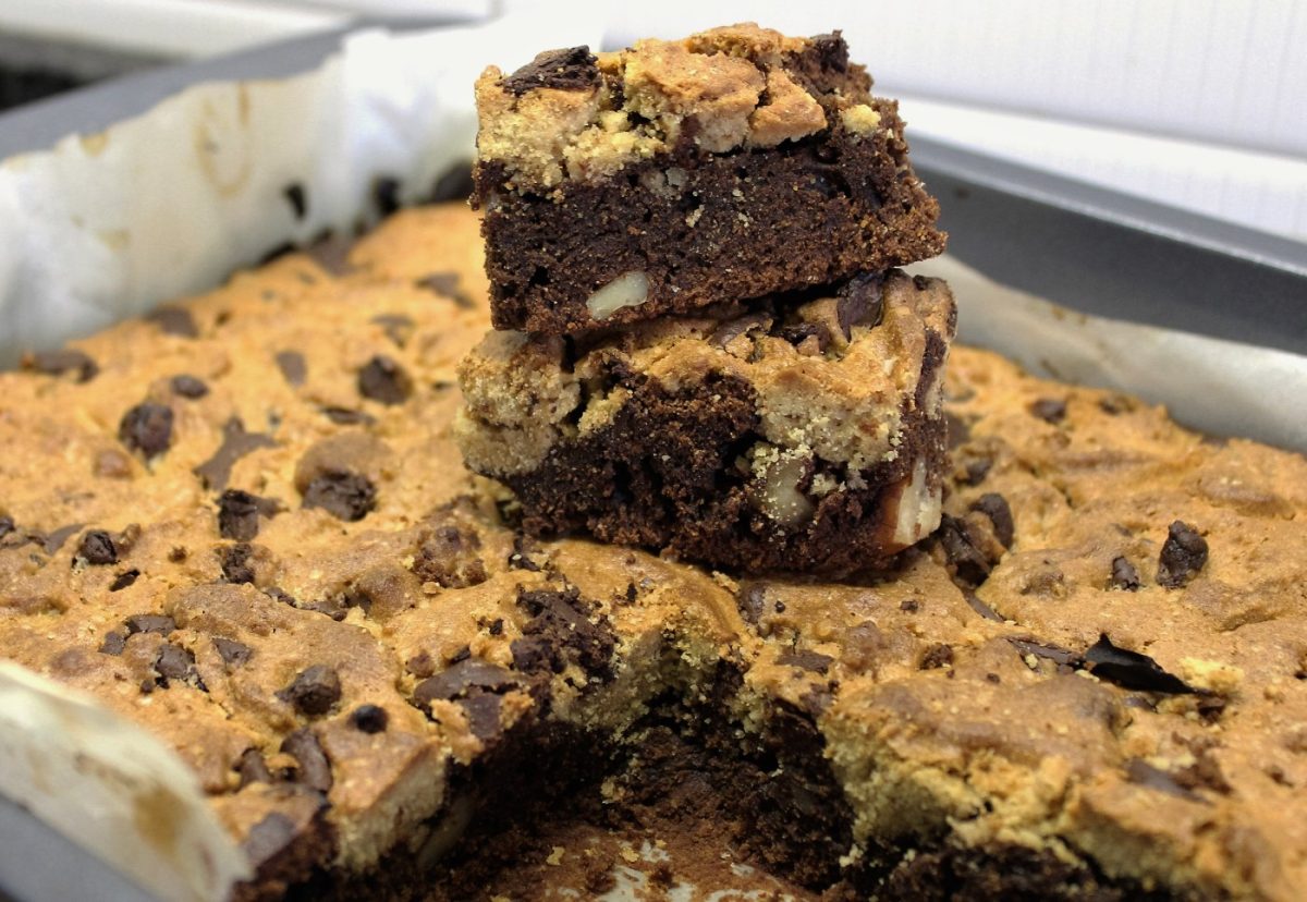 Brookies de chocolate
