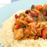 Cuscús con pollo y verduras