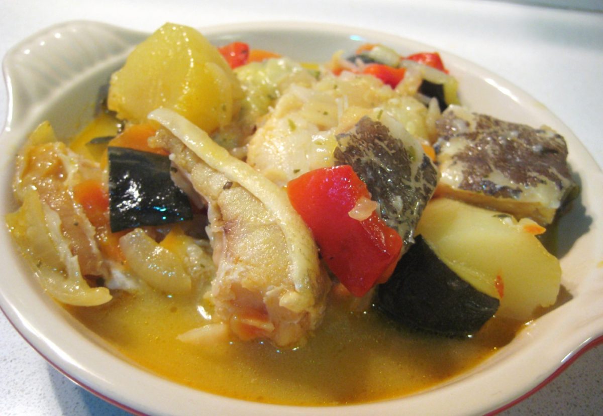 Patatas con bacalao