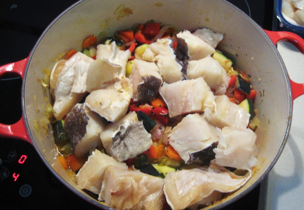 Patatas con bacalao
