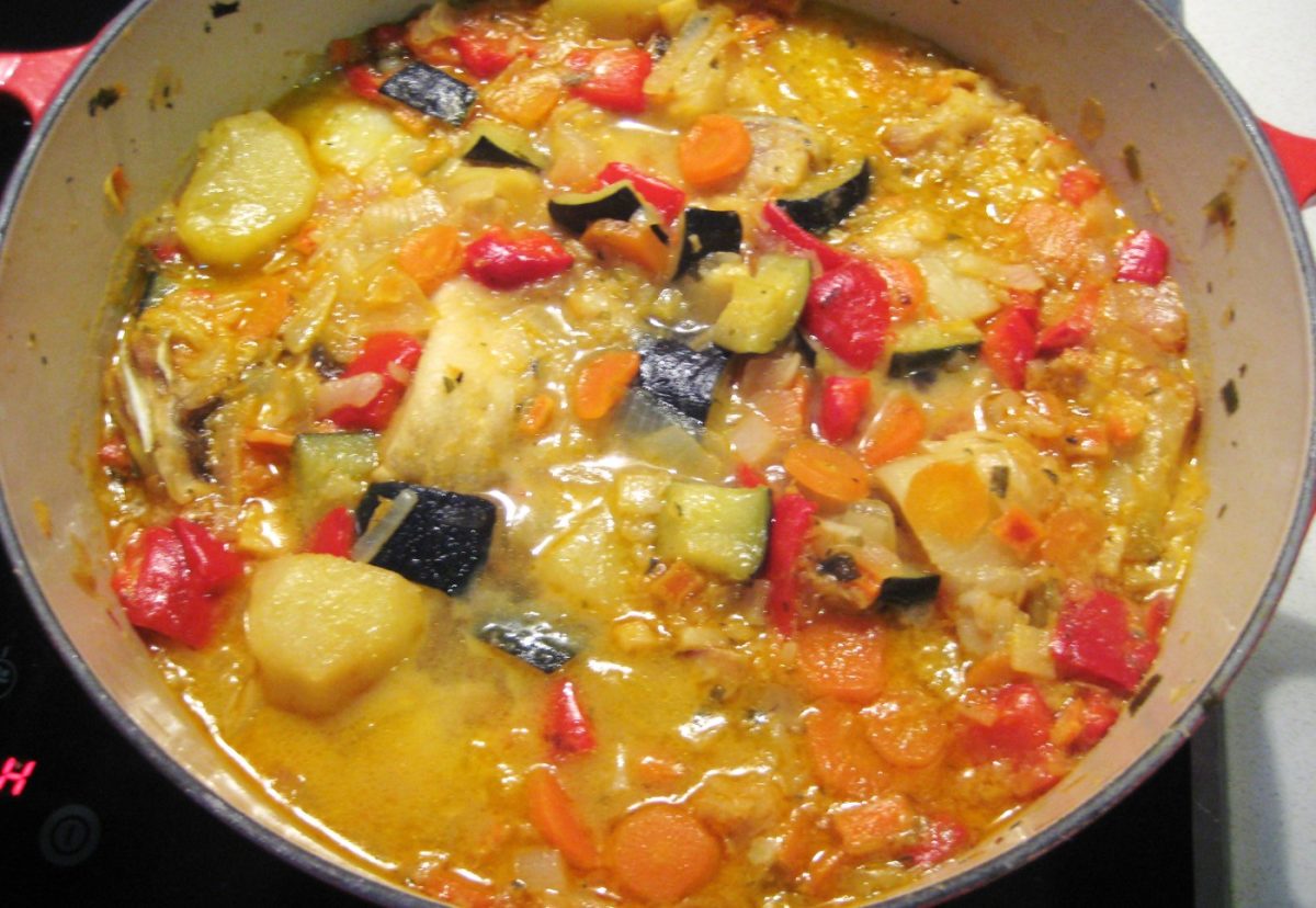 Patatas con bacalao