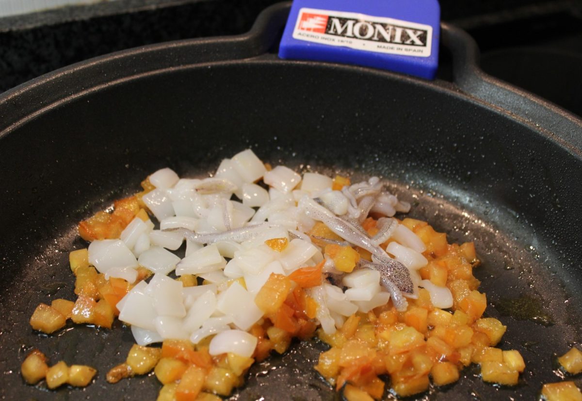 Arroz caldoso con alcachofas paso 5
