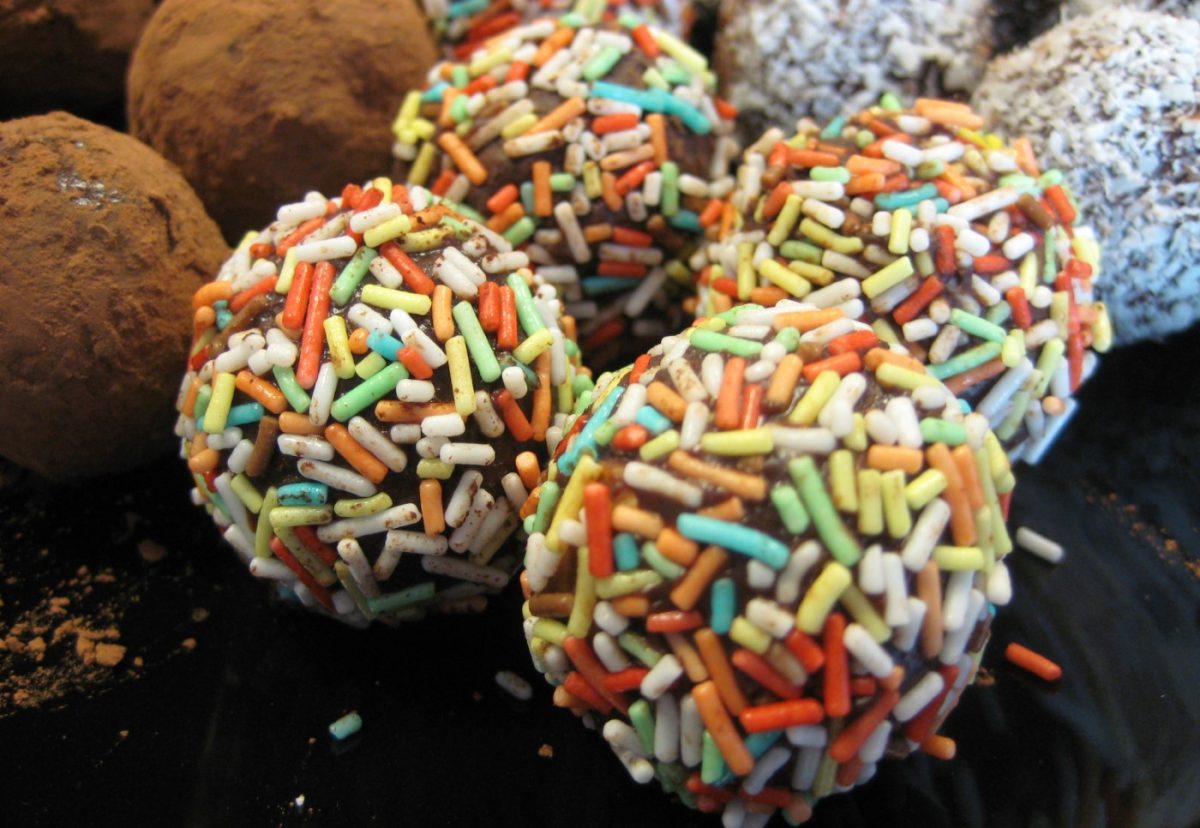 Trufas fáciles y bombones de chocolate