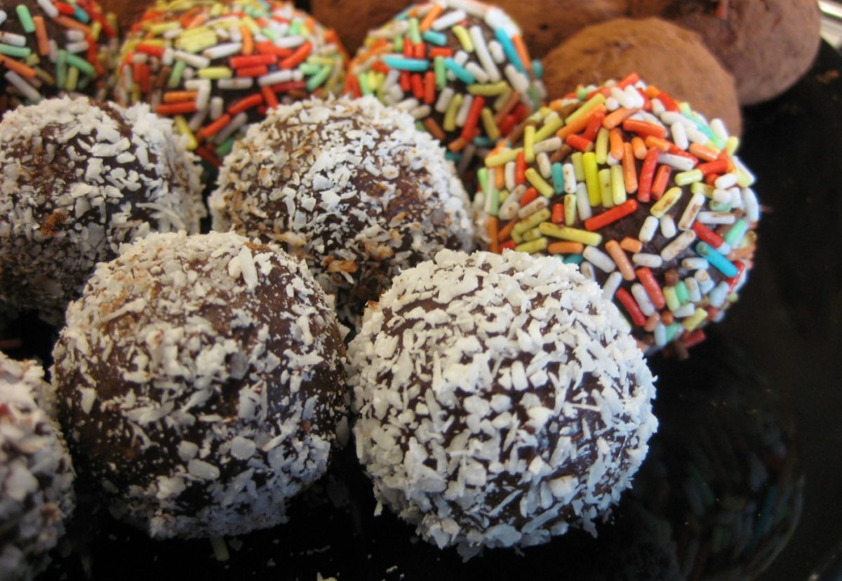 Trufas fáciles y bombones de chocolate