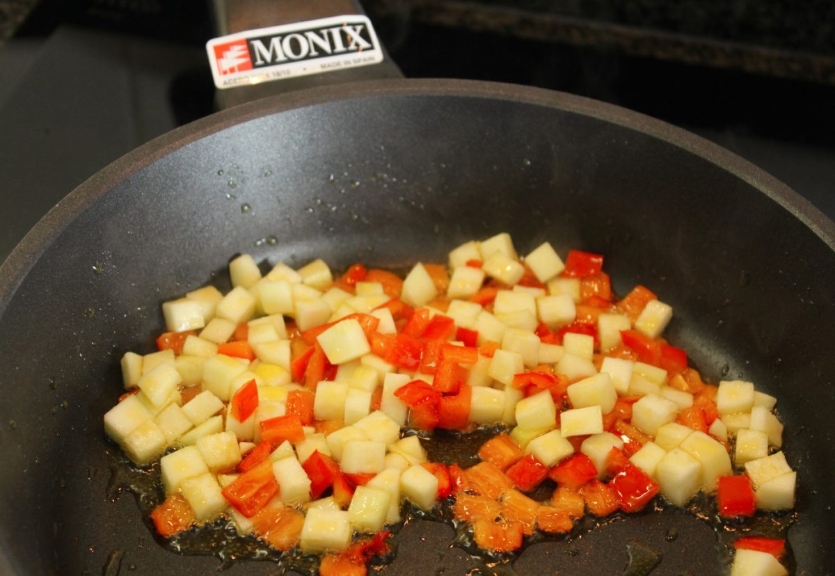 Patatas rellenas de pescado