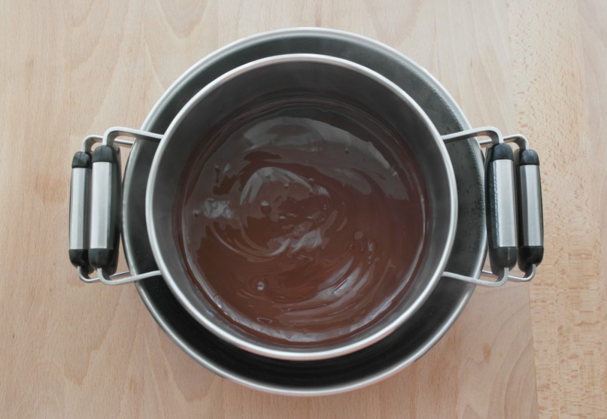 Mousse de chocolate a la naranja