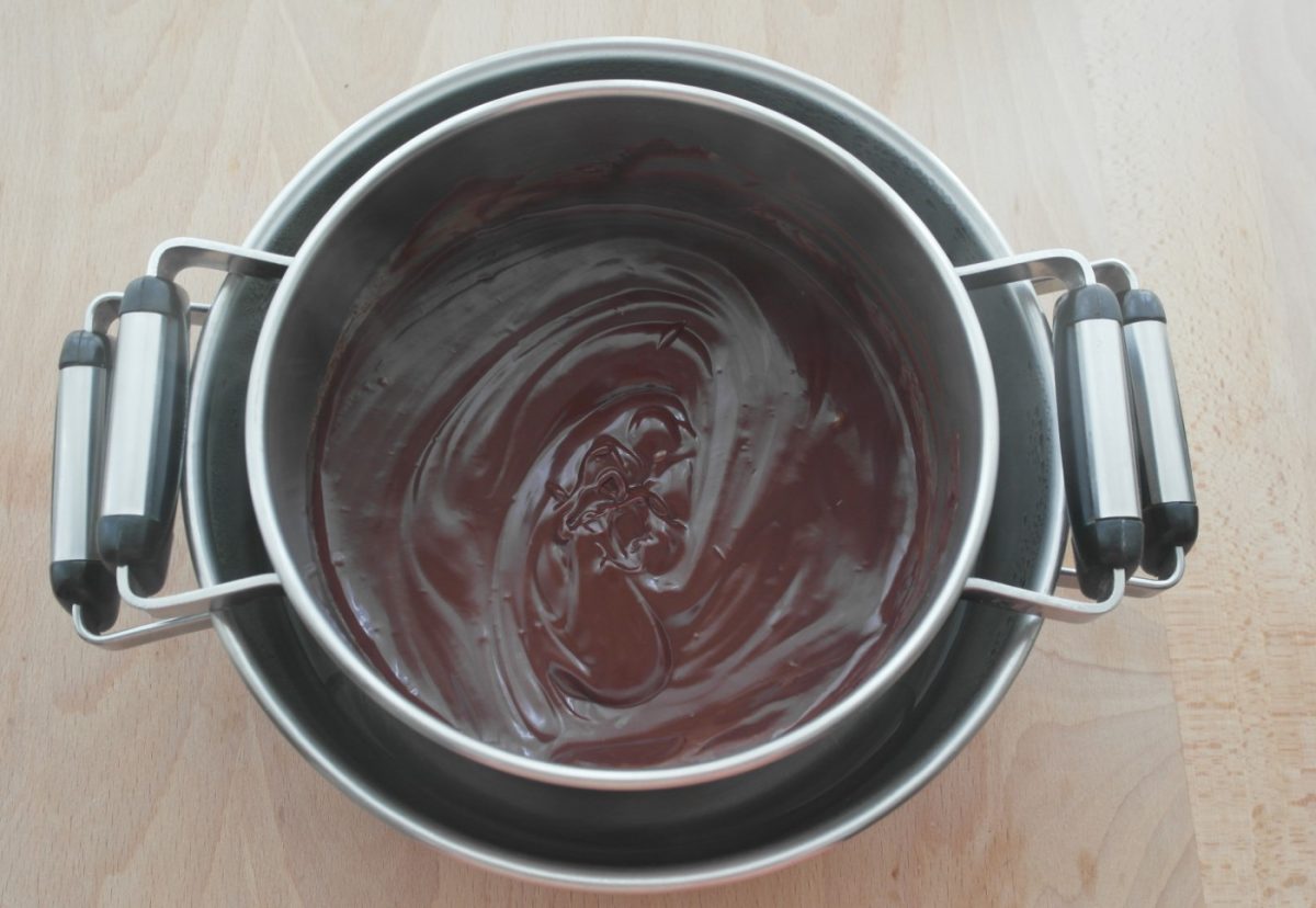 Mousse de chocolate a la naranja