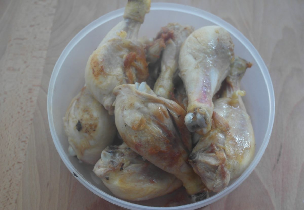 Muslos de pollo en salsa de cerveza