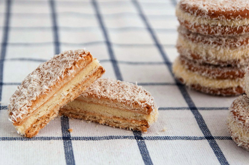 Sándwiches de galleta. Receta fácil de galletas rellenas de crema