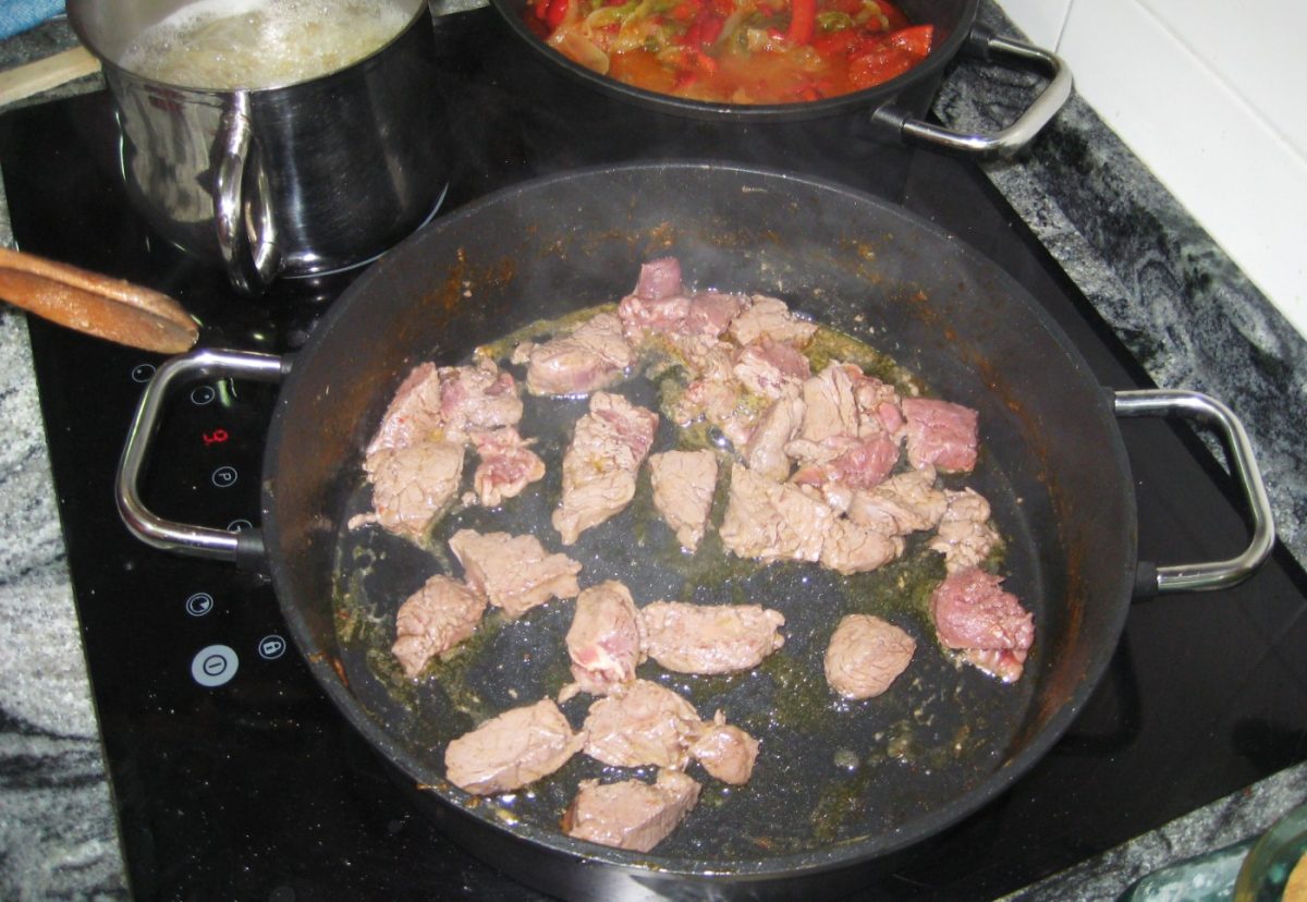 Solomillo a la búlgara. Un plato estrella