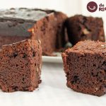 Brownie de chocolate con naranja