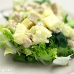Ensalada Waldorf con pollo. Receta fácil y deliciosa