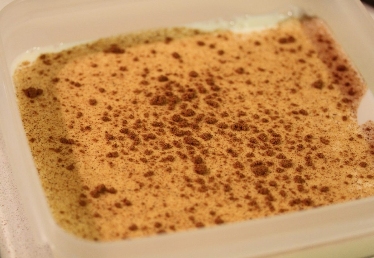 Tarta de galletas con chocolate