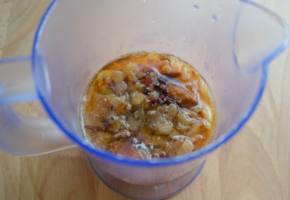 Garbanzos con morcilla