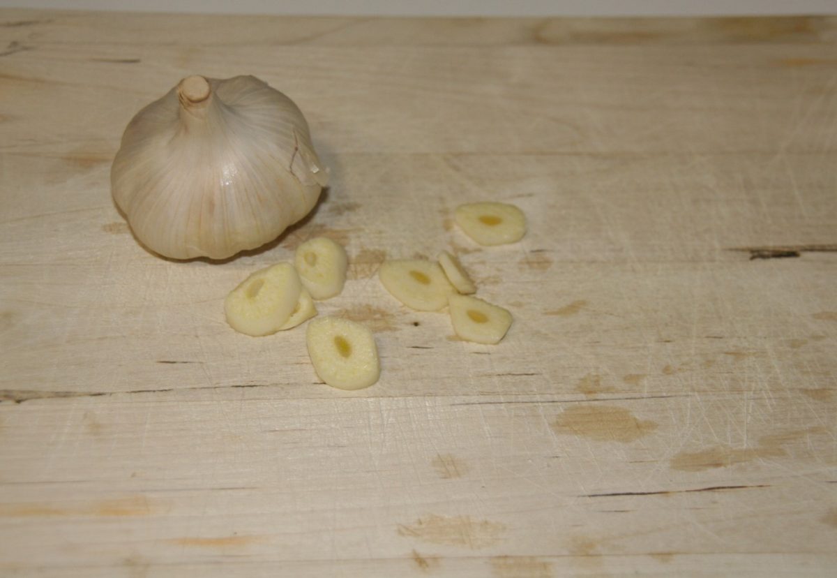 Bacalao a la tranca con pimientos asados