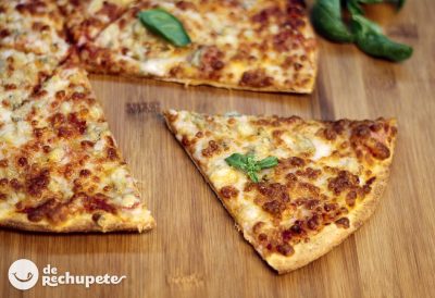 pizza cuatro quesos