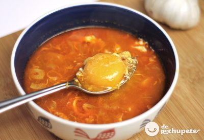 Sopas de ajo o castellana