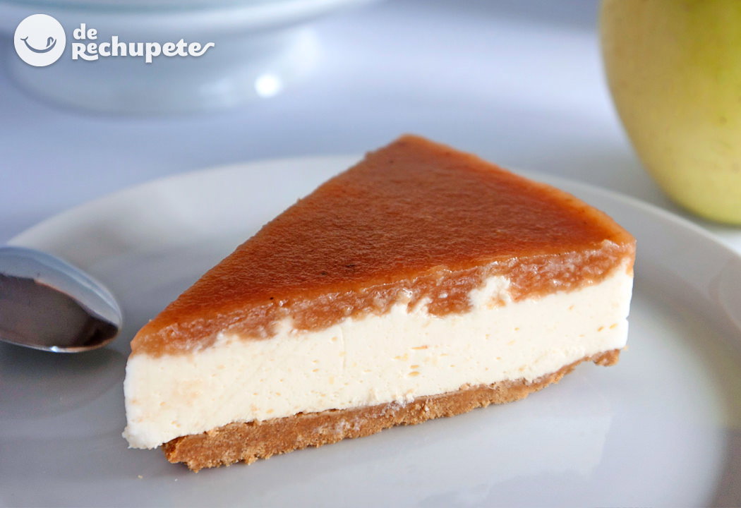 Tarta de queso y membrillo casera y cremosa