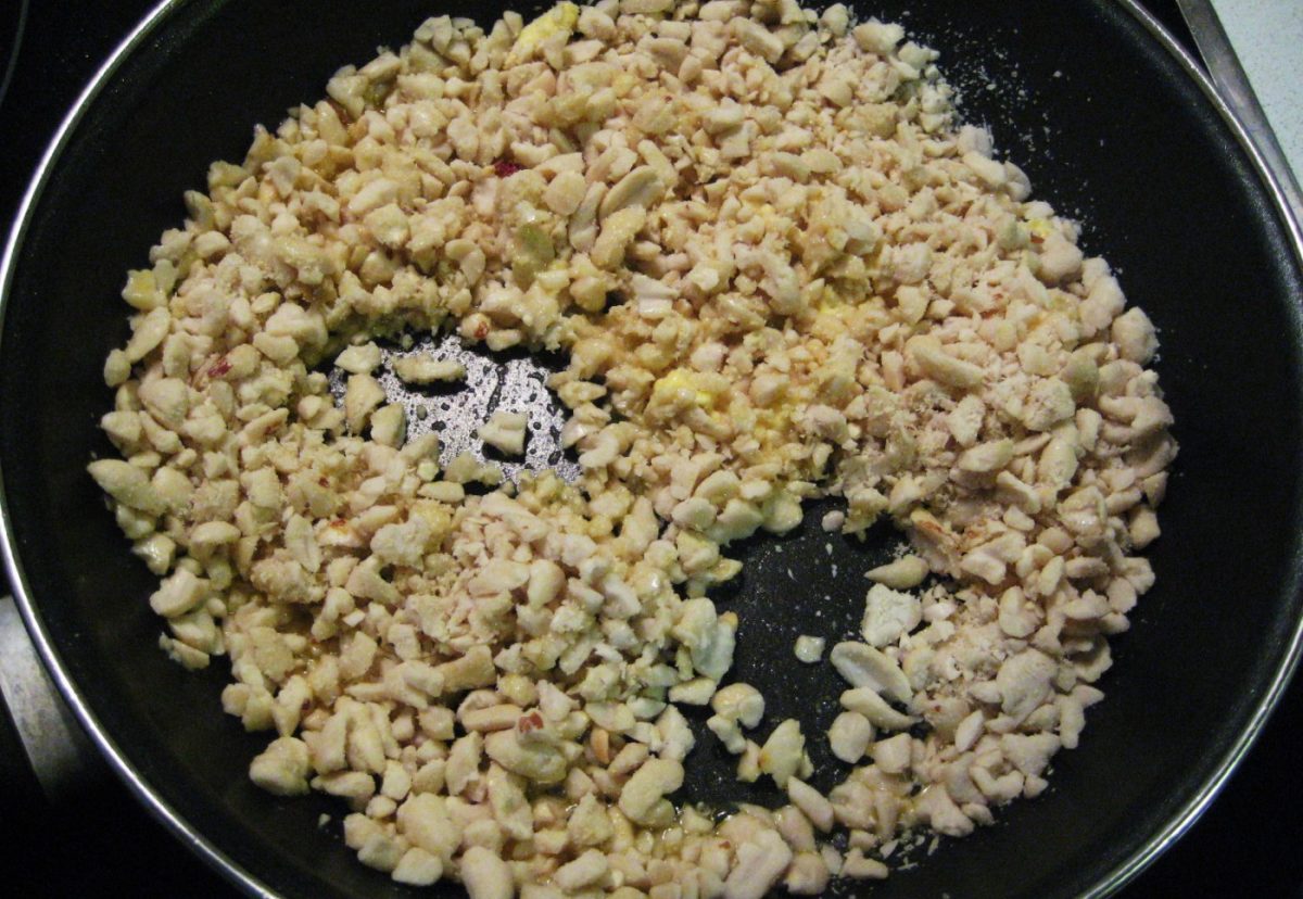 Copa de yogurt con crema de turrón