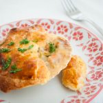 Vieiras rellenas en hojaldre