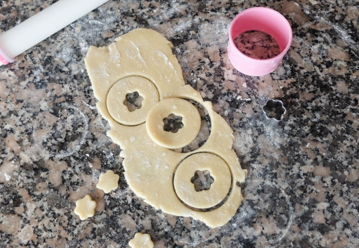 Galletas navideñas suizas. Spitzbuben